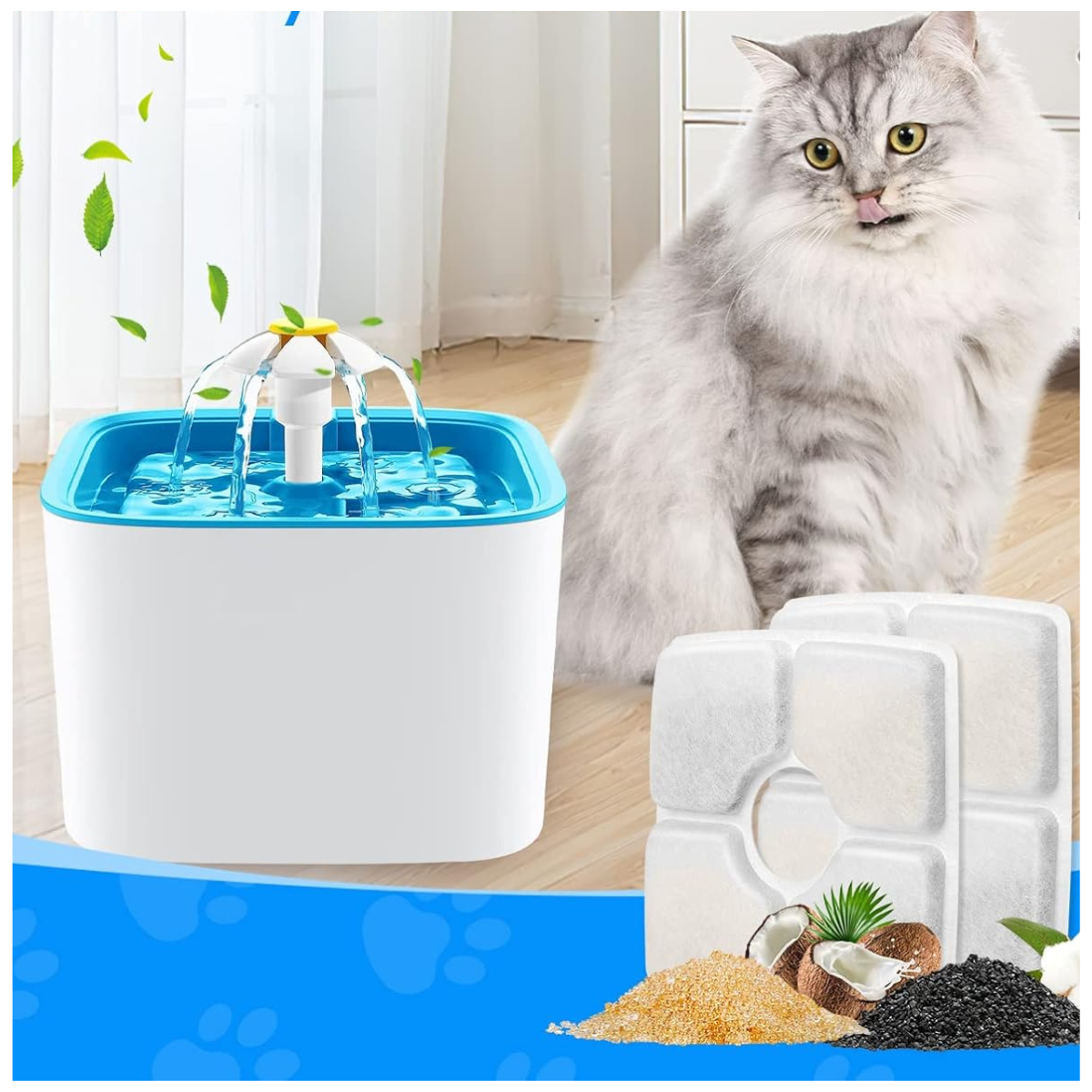 Fuente de Agua Eléctrico con Luces